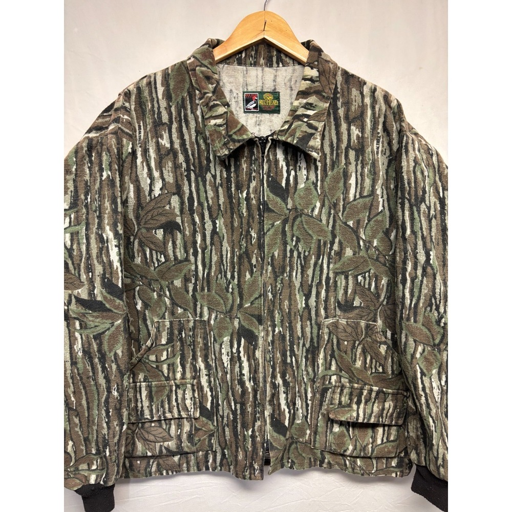 RedHead Hunting Jacket Mens Multicolor Realtree Long Sleeve Outdoor Vintage